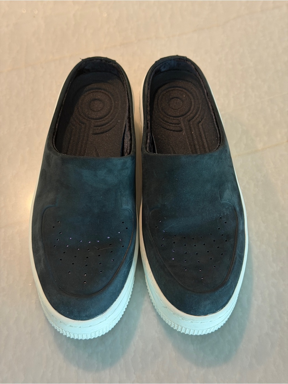 Everyday Black Platform Slip-On Mules - Picture 5 of 11